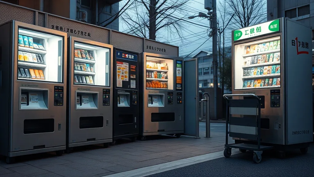 自動販売機メーカー比較｜補充頻度・故障対応の違い